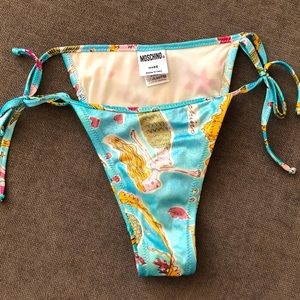 Vintage Moschino Original Print Bikini Bottom